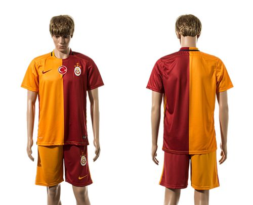 Galatasaray SK Blank Home Soccer Club Jersey - Click Image to Close
